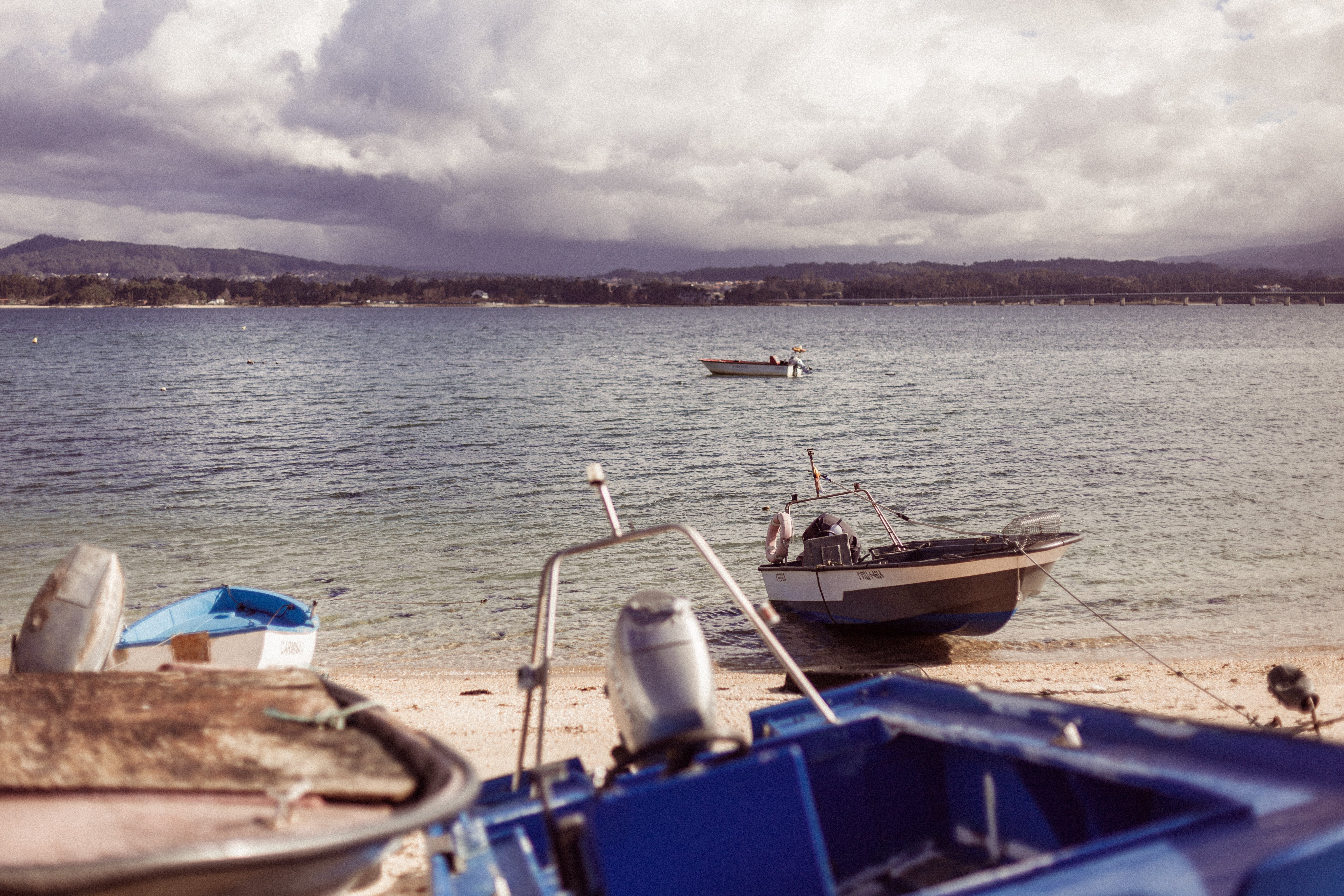 Pesca en Ría de arousa