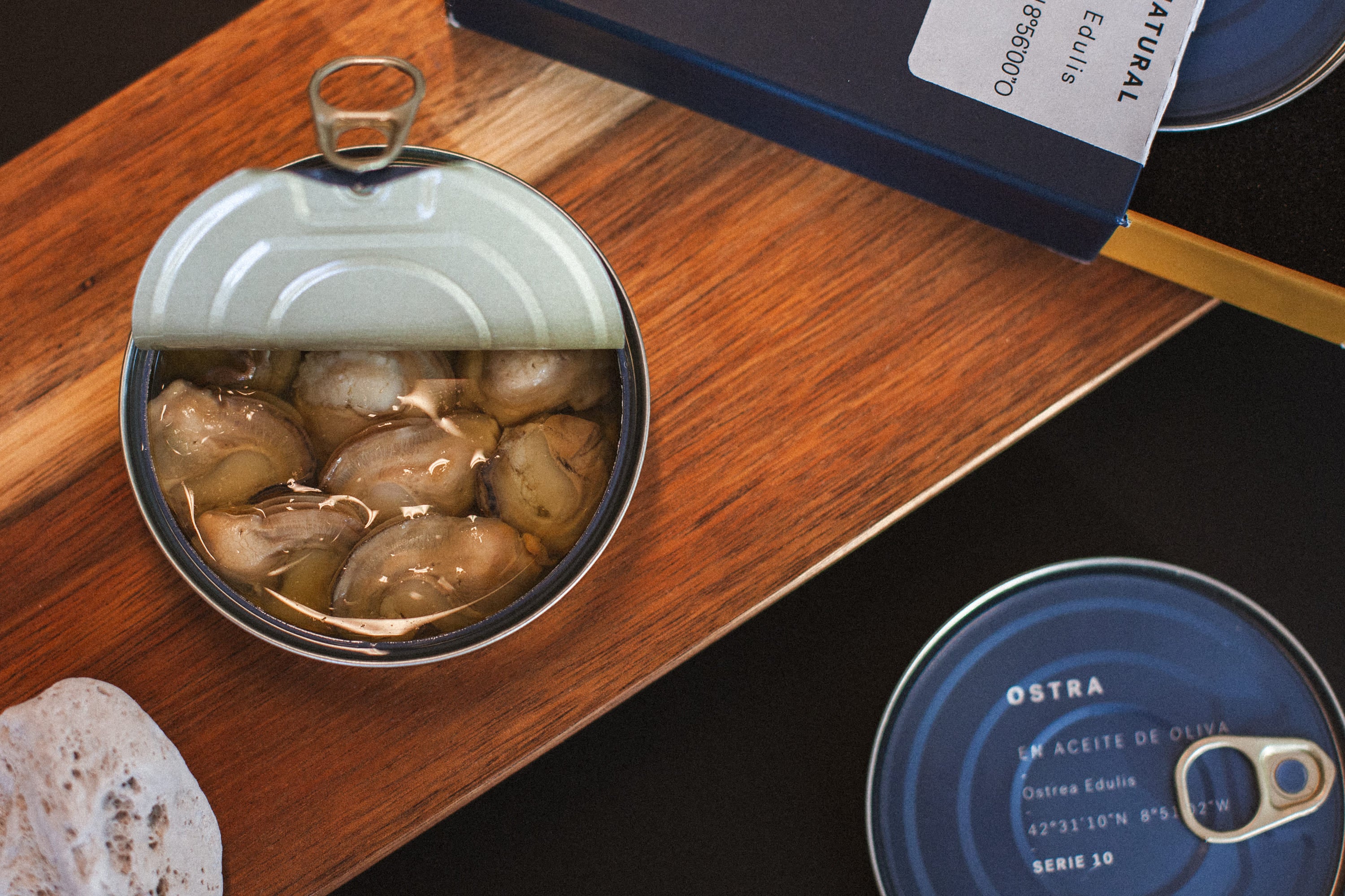 Ostra en aceite de oliva