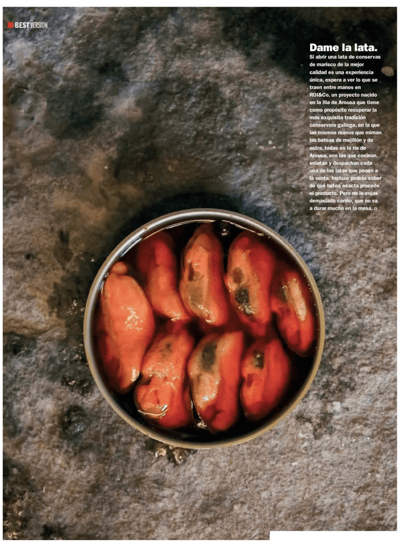 Conservas gallegas gourmet